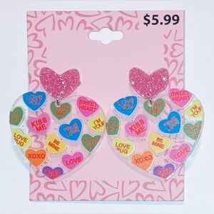 Valentine’s Earrings Conversation Hearts - NEW!